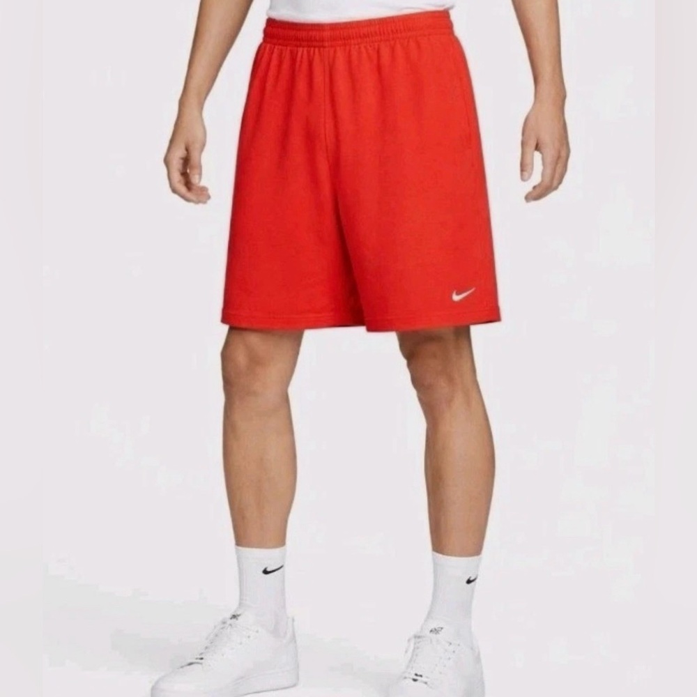 Nike Men's Orange Athletic Shorts
